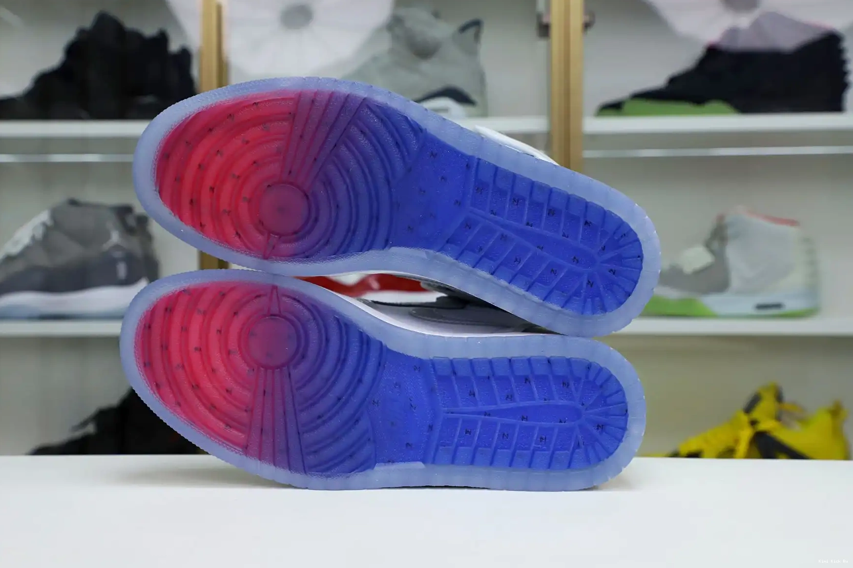 1 ZOOM JORDAN HIGH AIR Kimikick BLUE' 'RACER 0526